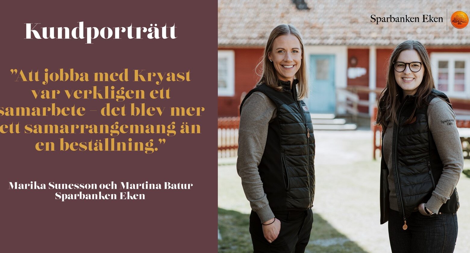 kundporträtt sparbanken eken